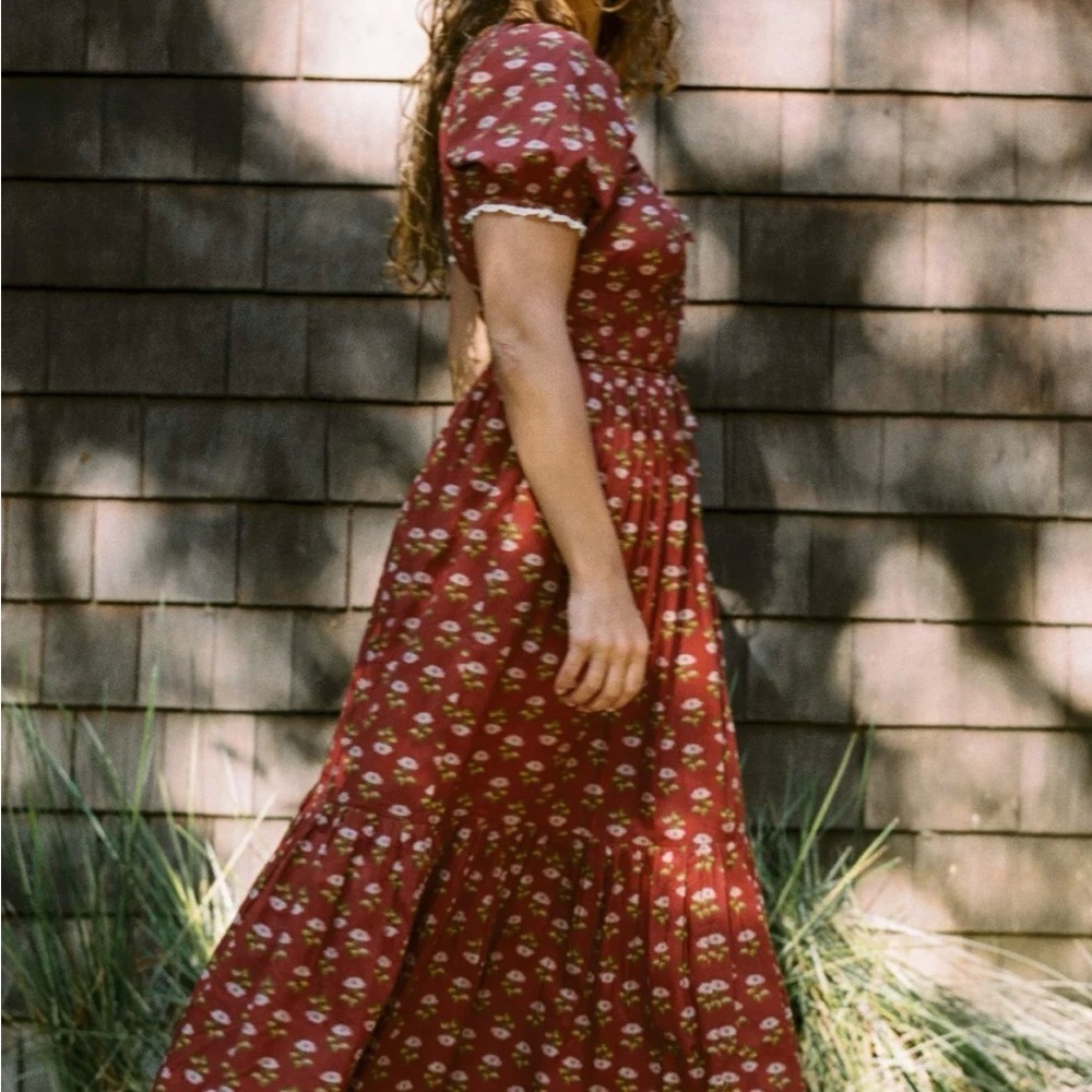 Christy Dawn Antique Lotus Red